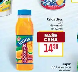 Billa Relax džus 0,3l nabídka