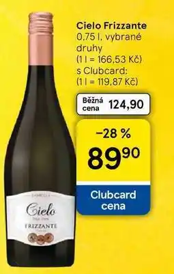 Tesco Cielo Frizzante, 0,75 l nabídka