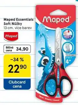 Tesco Maped Essentials Maped Soft Nůžky, 13 cm, více barev nabídka