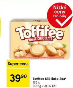 Tesco Toffifee Bílá čokoláda, 125 g nabídka