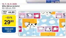 Tesco Wiky Ubrus na lavici, 50 x 65 cm, PVC nabídka