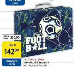 Tesco Školní kufřík hranatý A4, chlapecký motiv nabídka