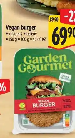 Albert Vegan burger 150 g nabídka
