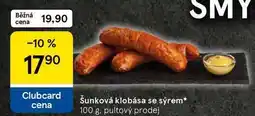 Tesco Šunková klobása se sýrem, 100 g nabídka