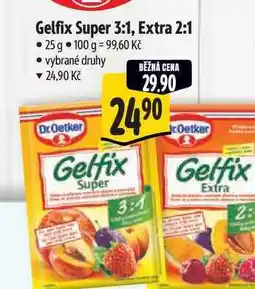 Albert Gelfix Super 3:1, Extra 2:1 25 g 1 nabídka