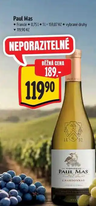 Albert Paul Mas 0,75 l nabídka