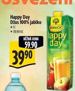 Albert Happy Day Džus 100% jablko 1 l nabídka