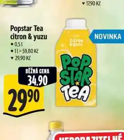 Albert Popstar Tea citron & yuzu 0,5 l nabídka