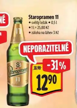 Albert Staropramen 11 0,5 l nabídka