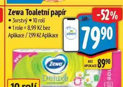Albert Zewa Toaletní papír 3vrstvý 10 rolí nabídka