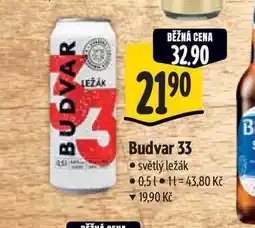Albert Budvar 33 0,5 l nabídka