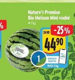 Albert Nature's Promise Bio Meloun Mini vodní 1kg nabídka