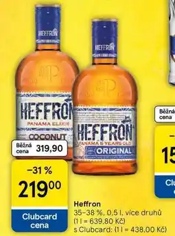 Tesco Heffron 35-38 %, 0,5 l, více druhů nabídka