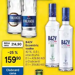 Tesco BA2V Eccentric vodka 42 %, 0.5 l nabídka