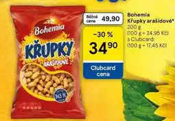 Tesco Bohemia Křupky arašídové, 200 g nabídka