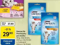 Tesco DentaLife Pochoutky pro kočky, 40 g nabídka
