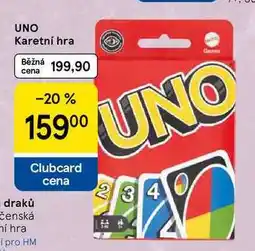 Tesco UNO Karetní hra nabídka