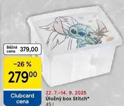 Tesco Úložný box Stitch, 45 l nabídka