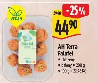 Albert AH Terra Falafel 200 g nabídka