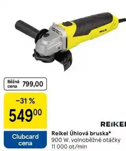 Tesco Reikel Úhlová bruska, 900 W. volnoběžné otáčky 11 000 ot/min nabídka