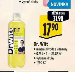 Albert Dr. Witt minerální voda s vitaminy 0,75l nabídka