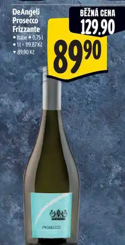 Albert DeAngeli Prosecco Frizzante 0,75 l nabídka