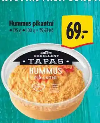 Albert Hummus pikantní 175 g nabídka