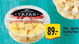 Albert Duo-gouda kostky/fuet 100 g nabídka