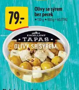 Albert Olivy se sýrem bez pecek 130 g nabídka