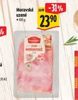 Albert Moravské uzené 100 g nabídka