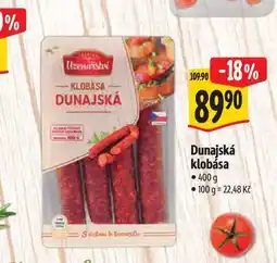 Albert Dunajská klobása 400 g nabídka