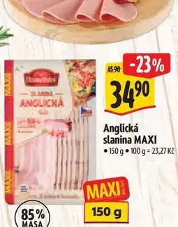 Albert Anglická slanina MAXI 150 g nabídka
