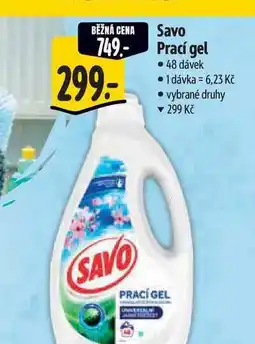 Albert Savo Prací gel 48 dávek nabídka