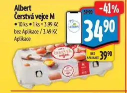 Albert Albert Čerstvá vejce M 10 ks nabídka