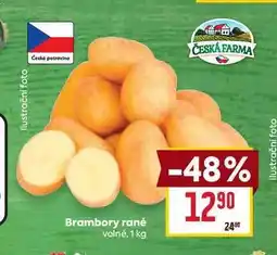 Billa Brambory rané volné, 1 kg nabídka