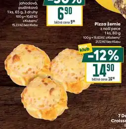 Billa Pizza žemle z naší pece 1 ks, 80 g nabídka