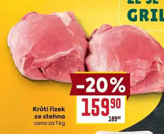 Billa Krůtí řízek ze stehna cena za 1 kg nabídka