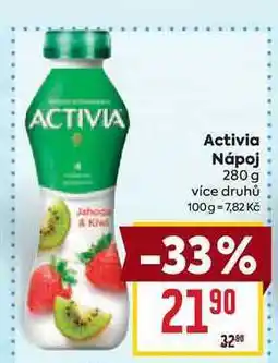 Billa Activia Nápoj 280 g nabídka