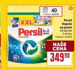 Billa Persil Kapsle na praní 40 dávek nabídka