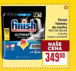 Billa Finish Tablety do myčky 100/120 dávek nabídka