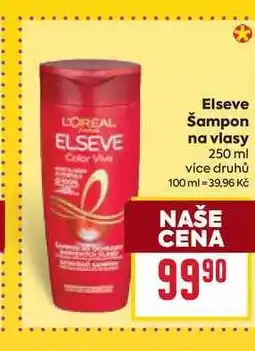 Billa Elseve Šampon na vlasy 250 ml nabídka