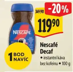 Albert Nescafé Decaf nabídka