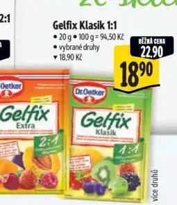 Albert Gelfix Klasik 1:1 nabídka