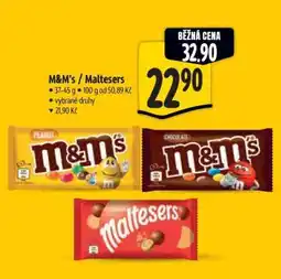 Albert M&M's Maltesers nabídka