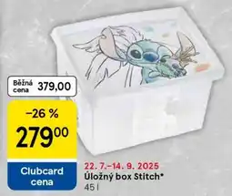 Tesco Úložný box Stitch nabídka