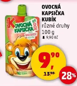Penny Market OVOCNÁ KAPSIČKA KUBÍK nabídka