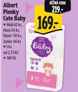 Albert Albert Plenky Cute Baby nabídka
