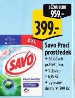 Albert Savo Prací prostředek nabídka