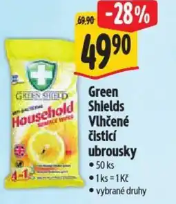 Albert Green Shields Vlhčené čisticí ubrousky nabídka