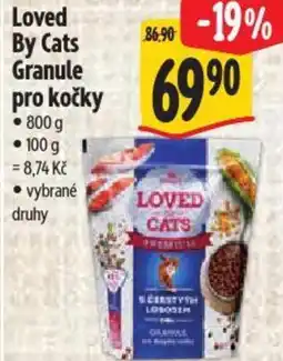 Albert Loved By Cats Granule pro kočky nabídka